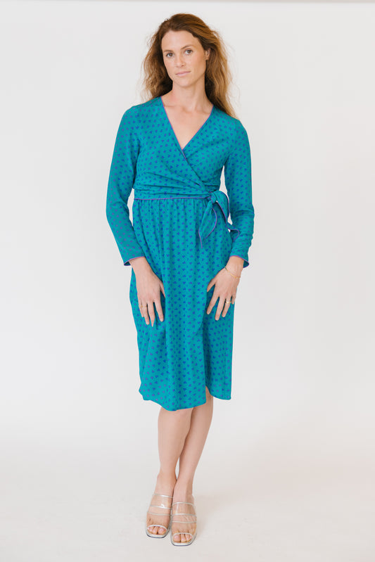 Original 1970s Diane von Furstenberg Silk Wrap Dress