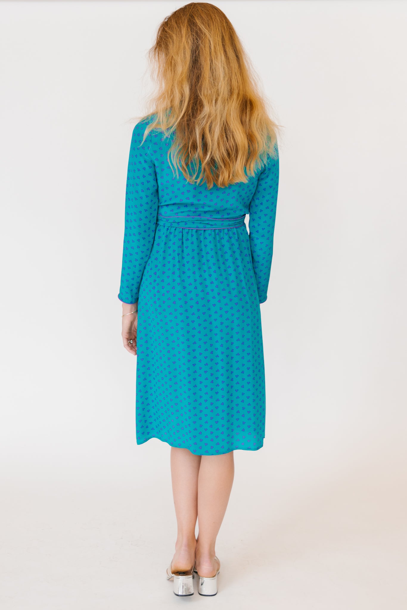 Original 1970s Diane von Furstenberg Silk Wrap Dress