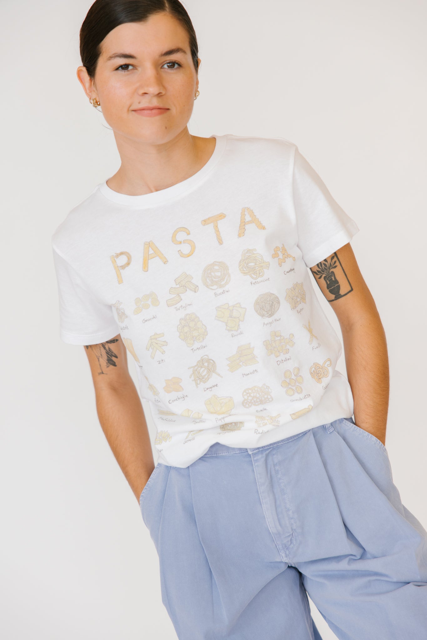 Unfortunate Portrait Pasta T-Shirt