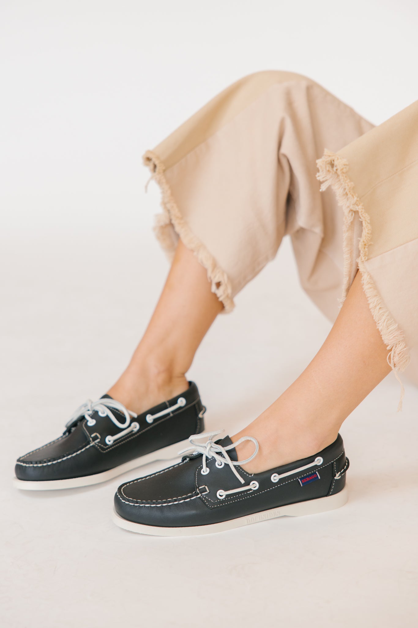 Sebago Docksides - Navy Blue