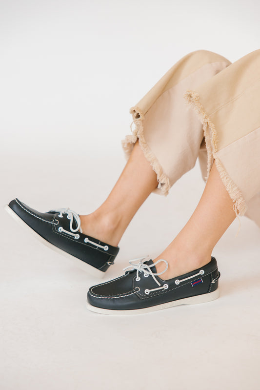 Sebago Docksides - Navy Blue