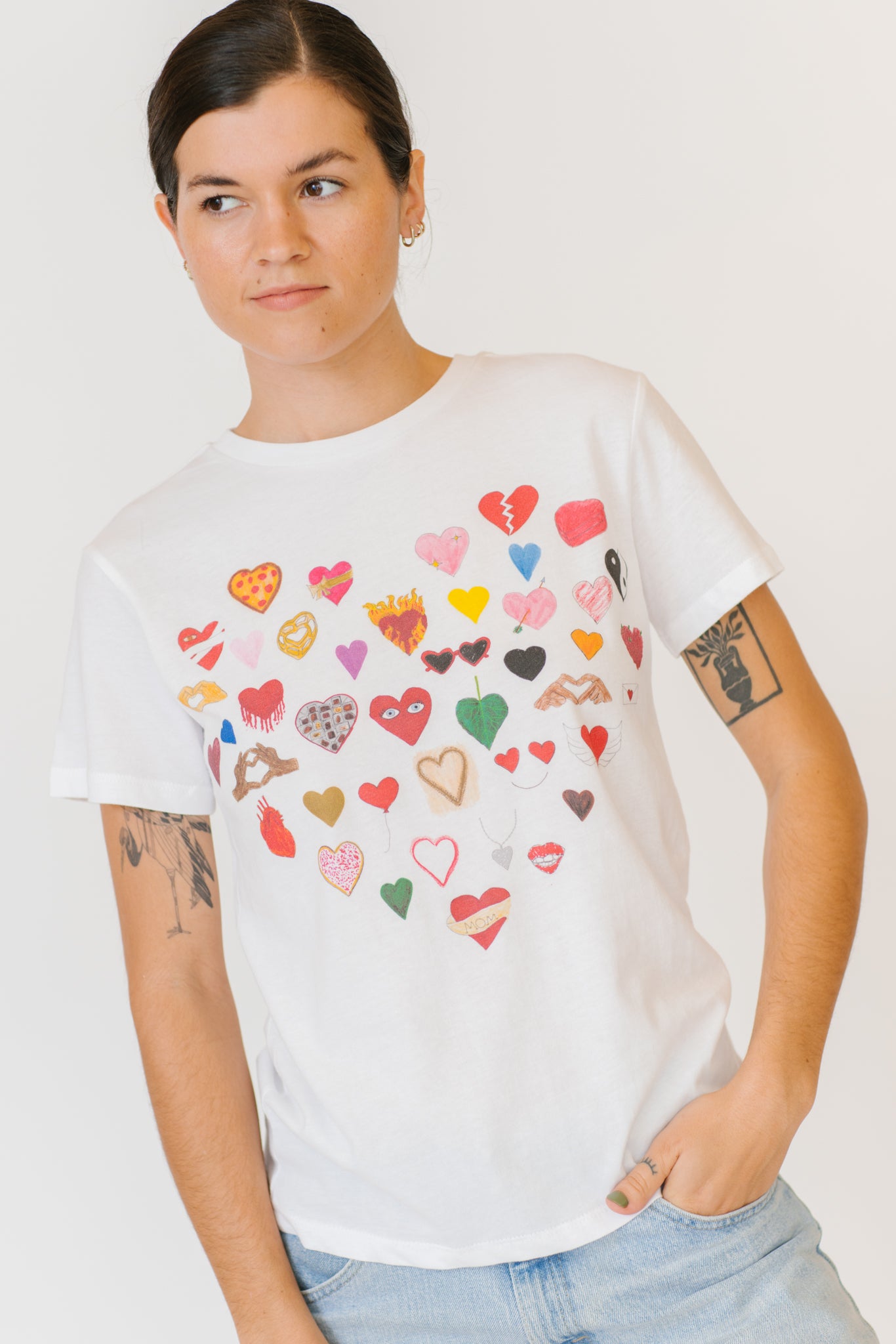 Unfortunate Portrait Hearts Women's T-Shirt