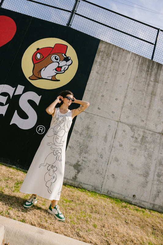 Marimekko Helmi Baluns Placement Dress