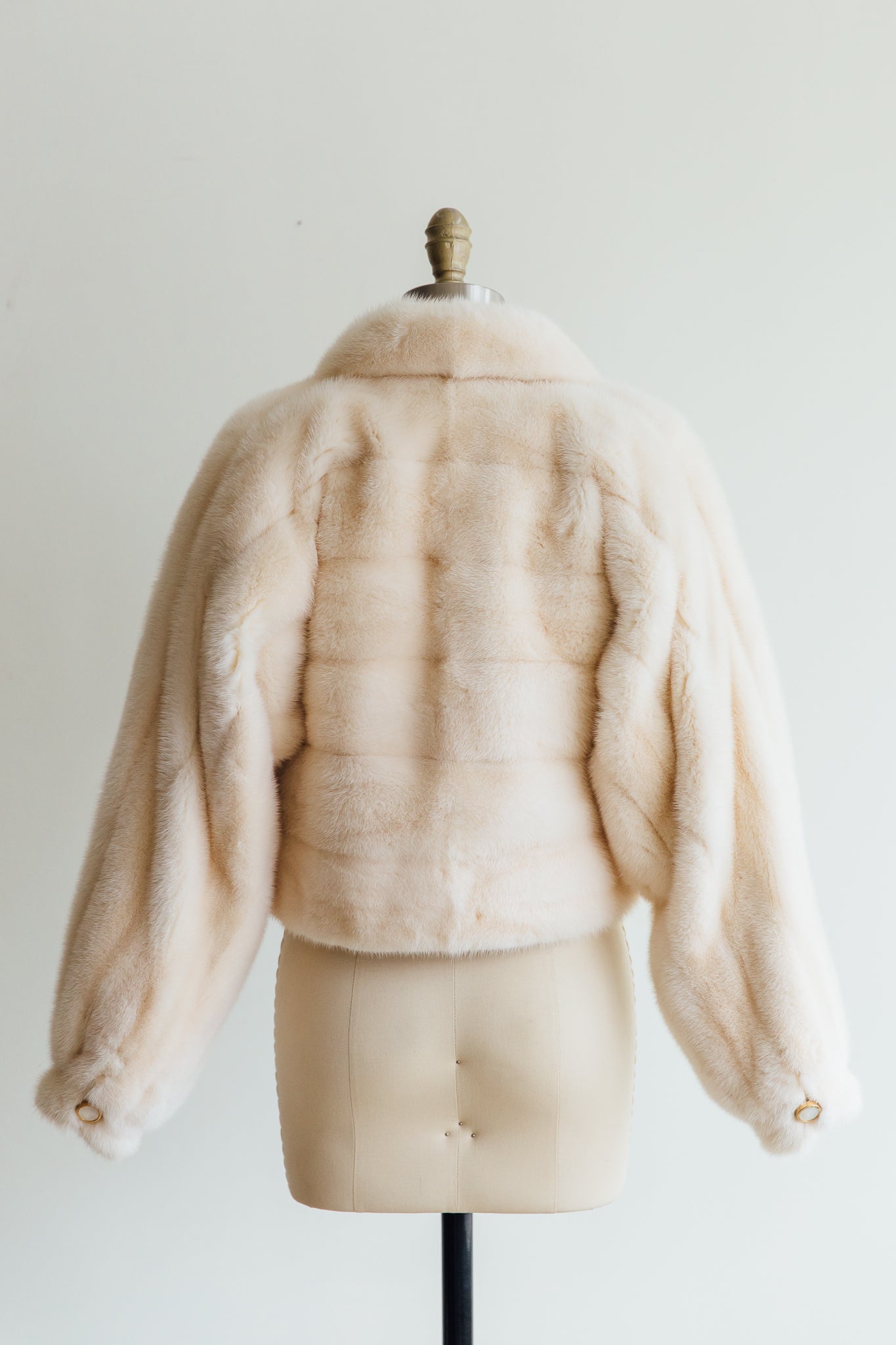 Furs By Carleton's Cropped White Fur