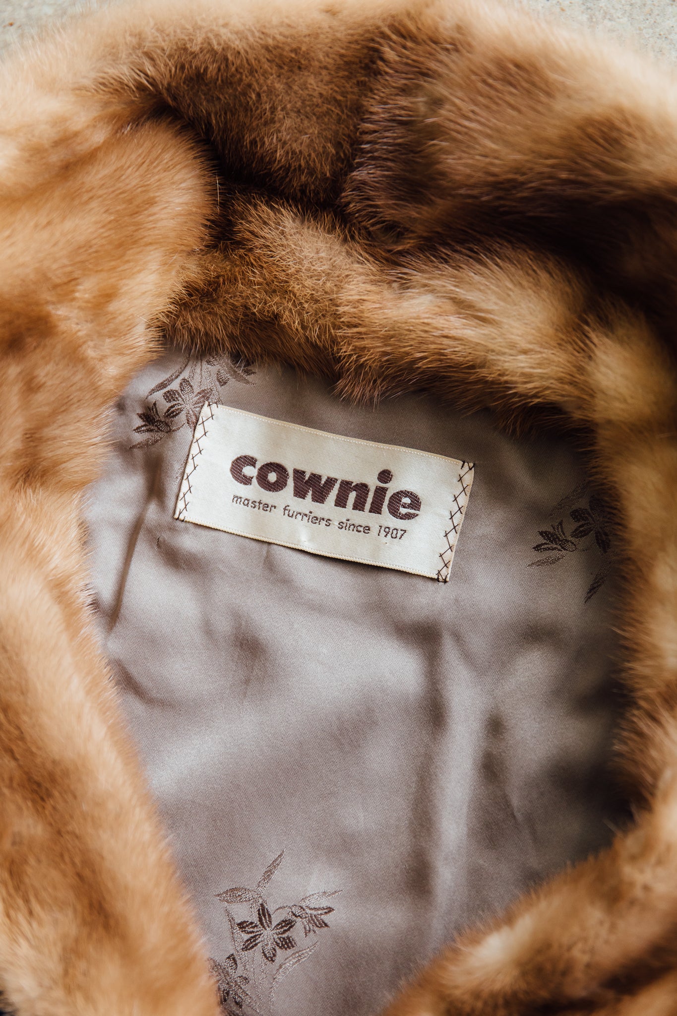 Cownie Persian Lamb & Mink Jacket