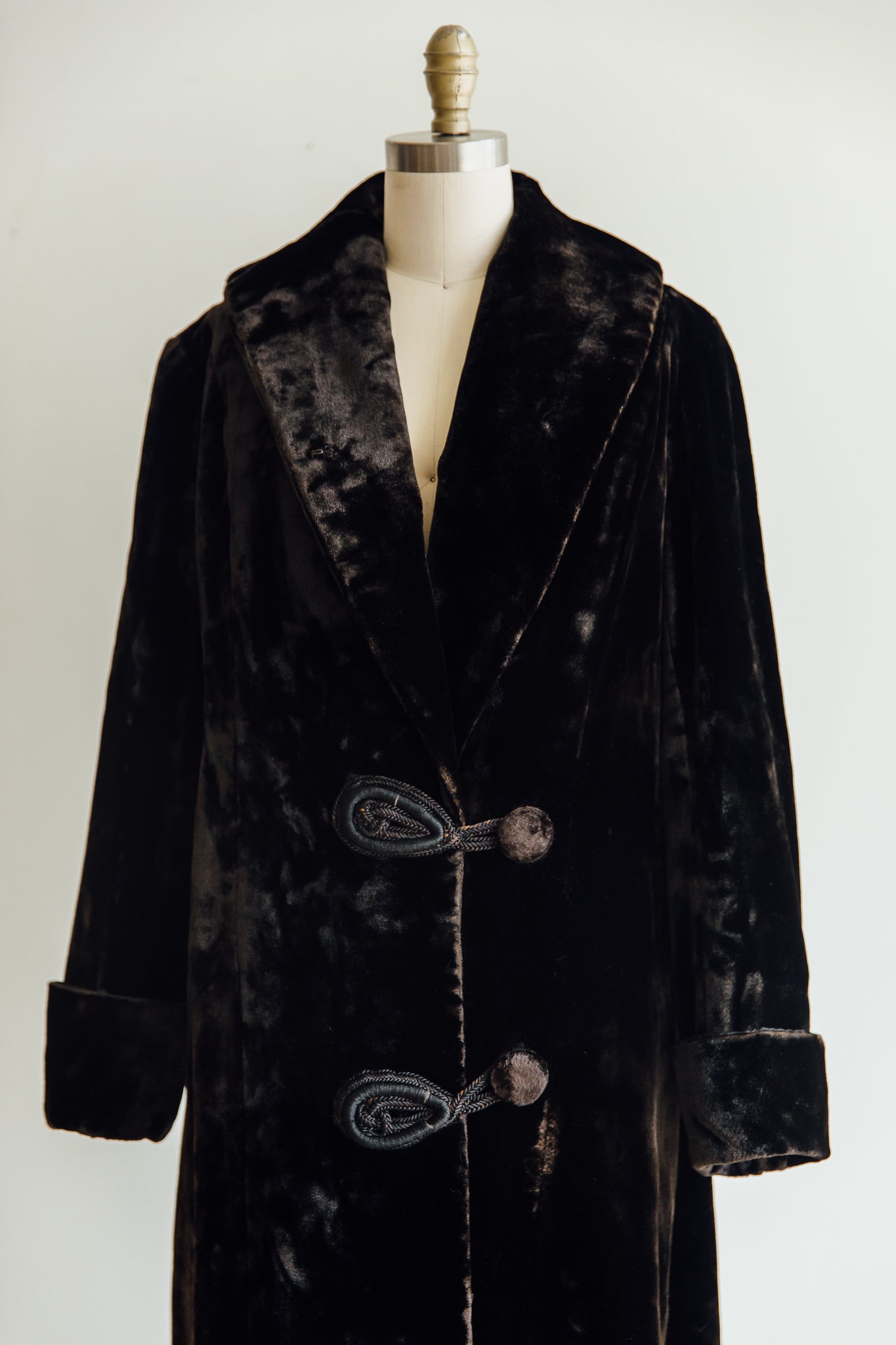 1920s Faux Beaver Coat