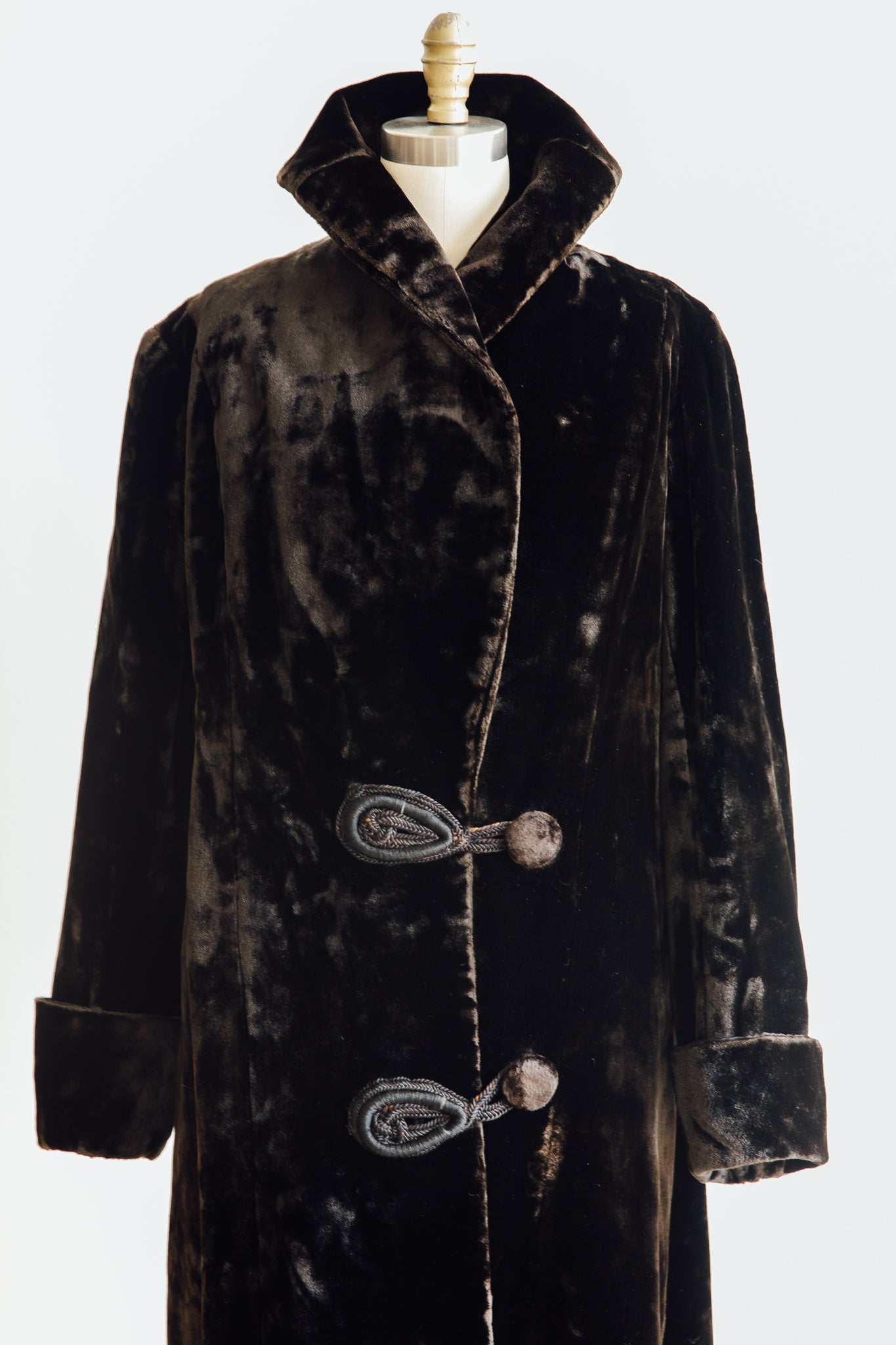 1920s Faux Beaver Coat