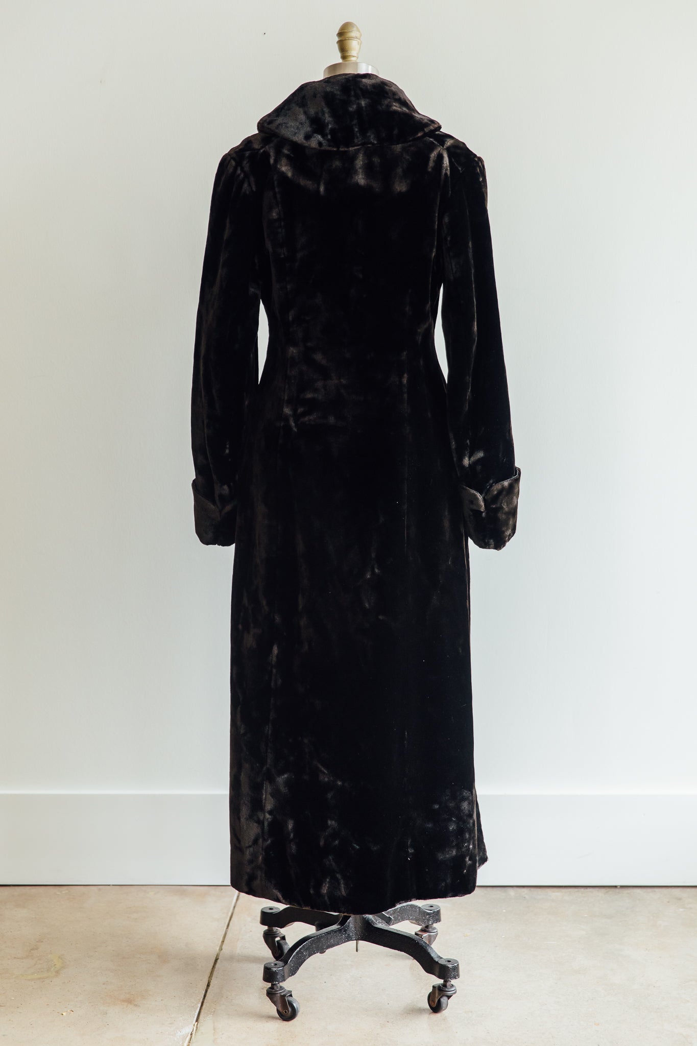 1920s Faux Beaver Coat