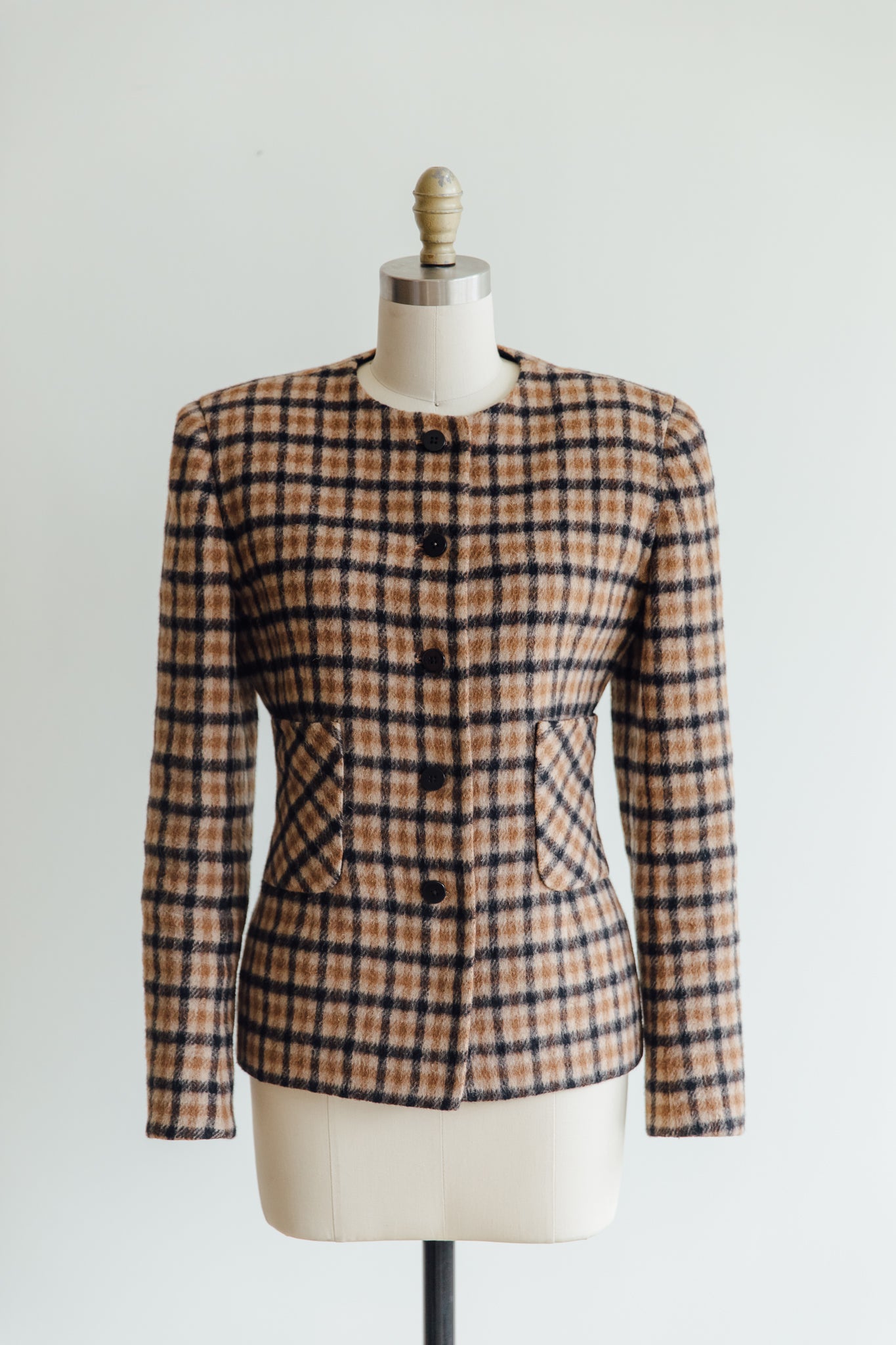 Bill Blass Plaid Jacket