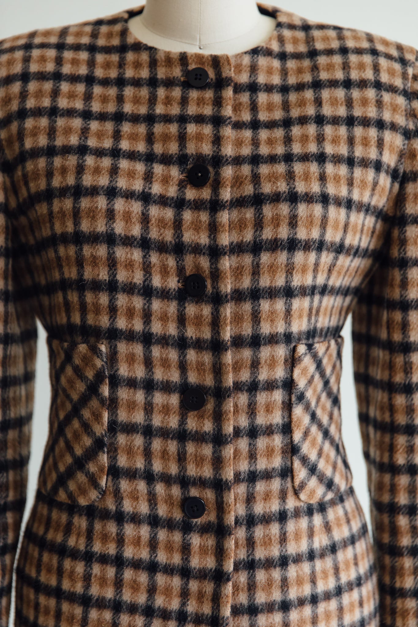 Bill Blass Plaid Jacket