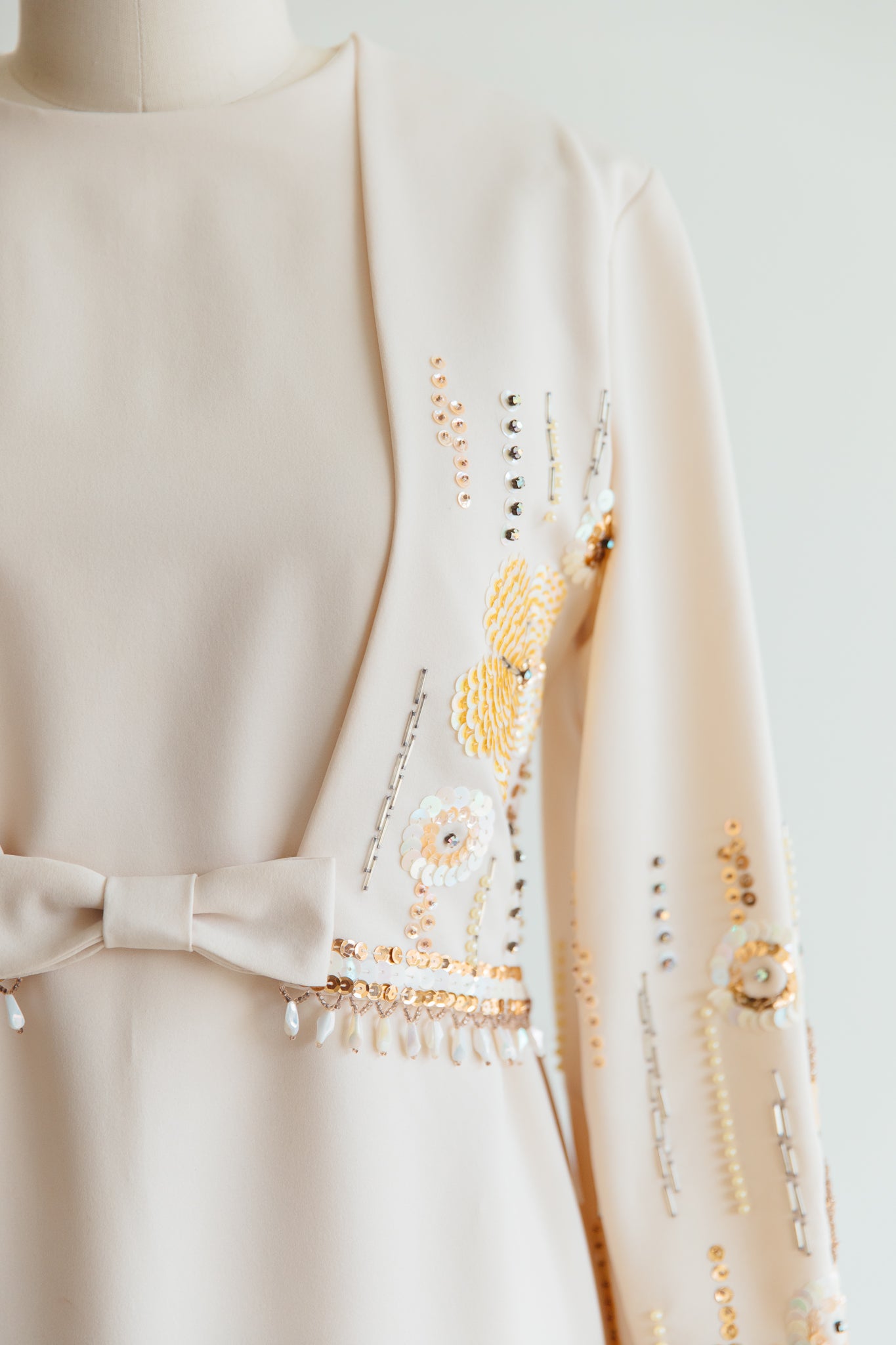 Valentina Sequin Embellishment Gown