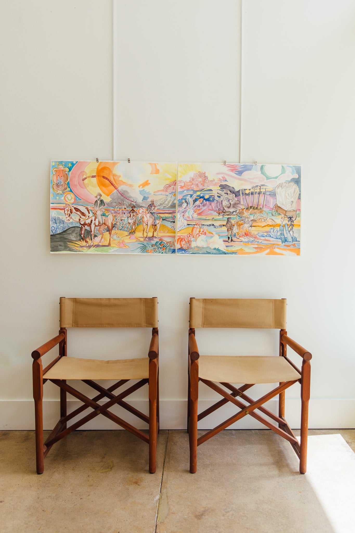 Justin Giunta "Western Expanse Diptych"