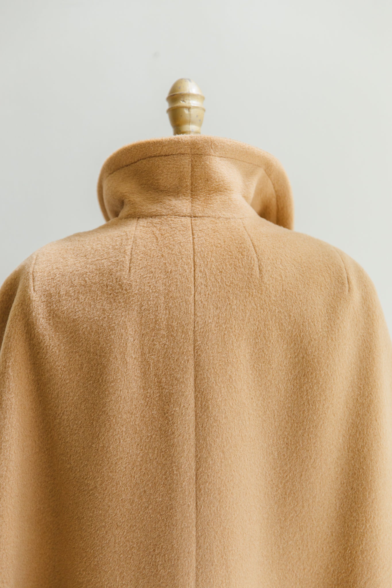 Leslie Shoppe Camel Cape