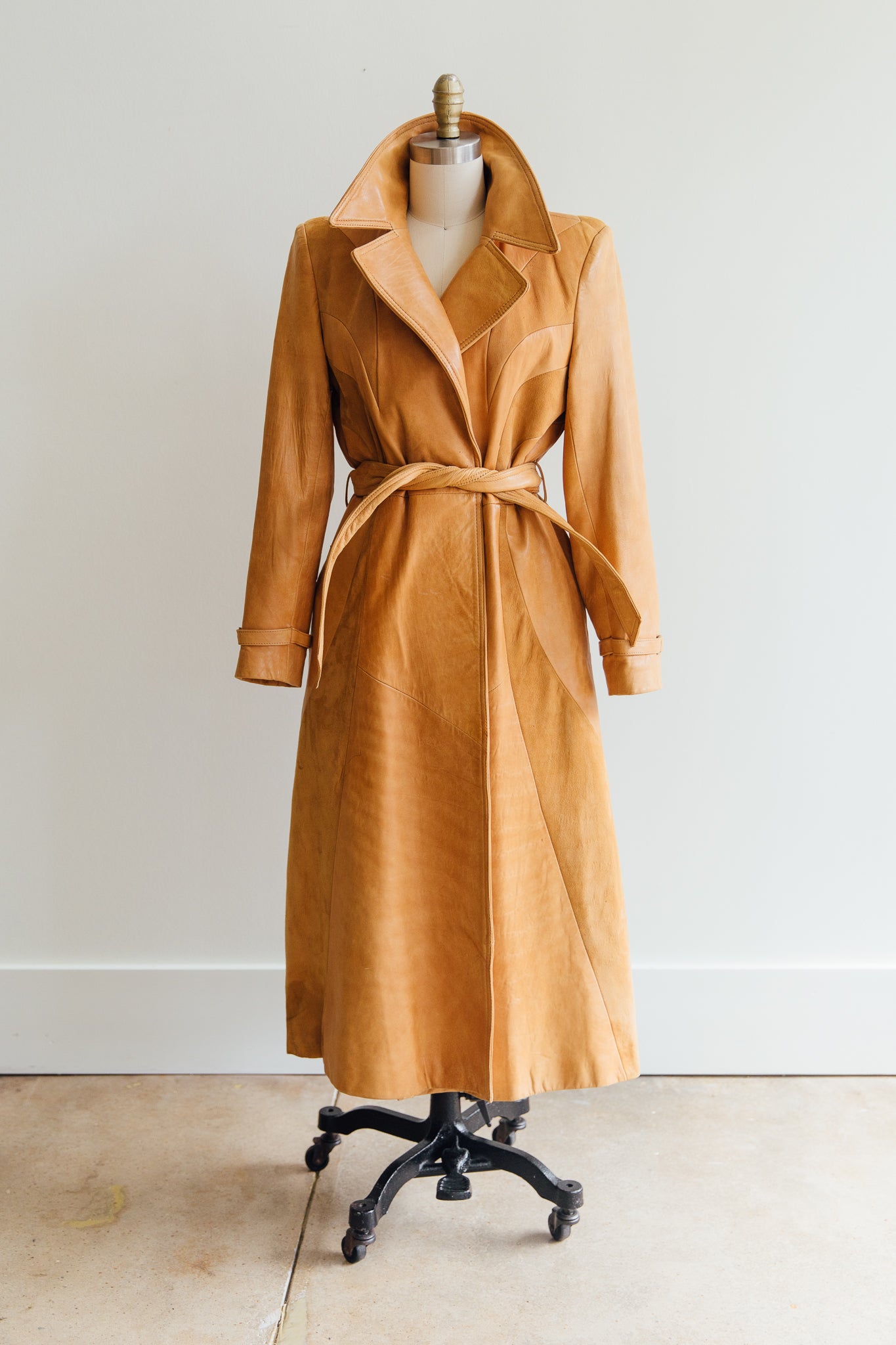 Country Pacer Brown Leather Coat