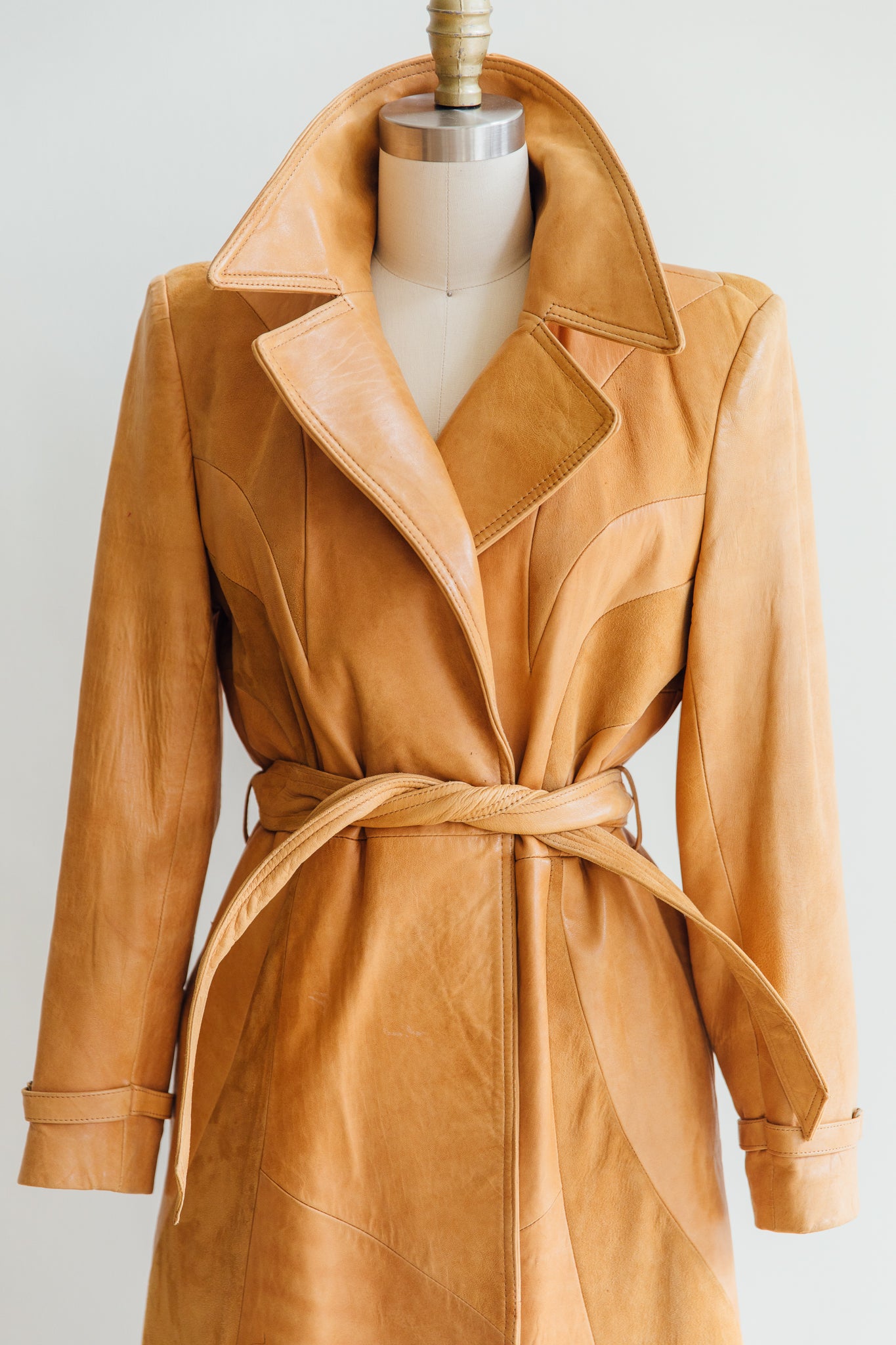 Country Pacer Brown Leather Coat