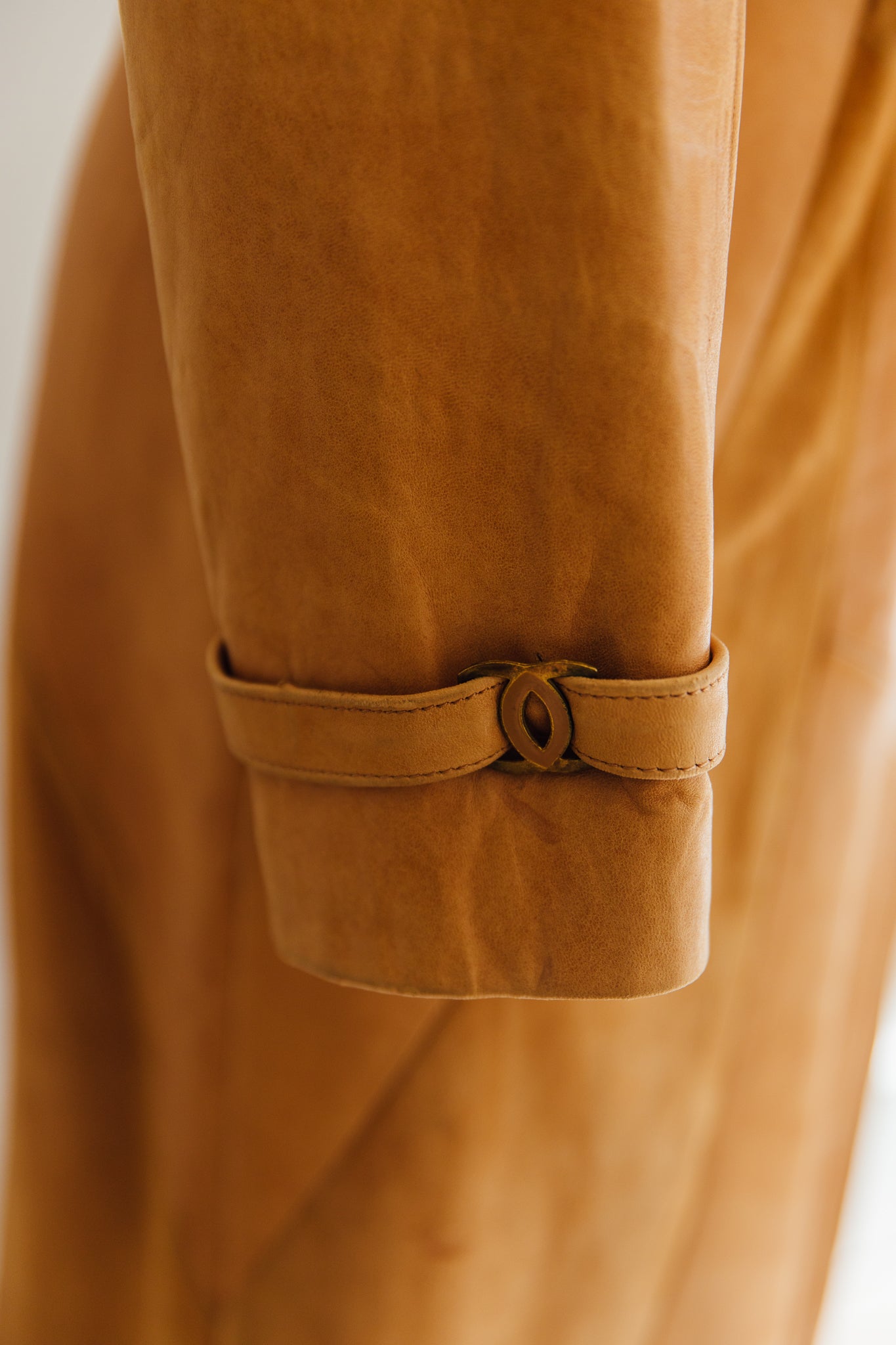 Country Pacer Brown Leather Coat