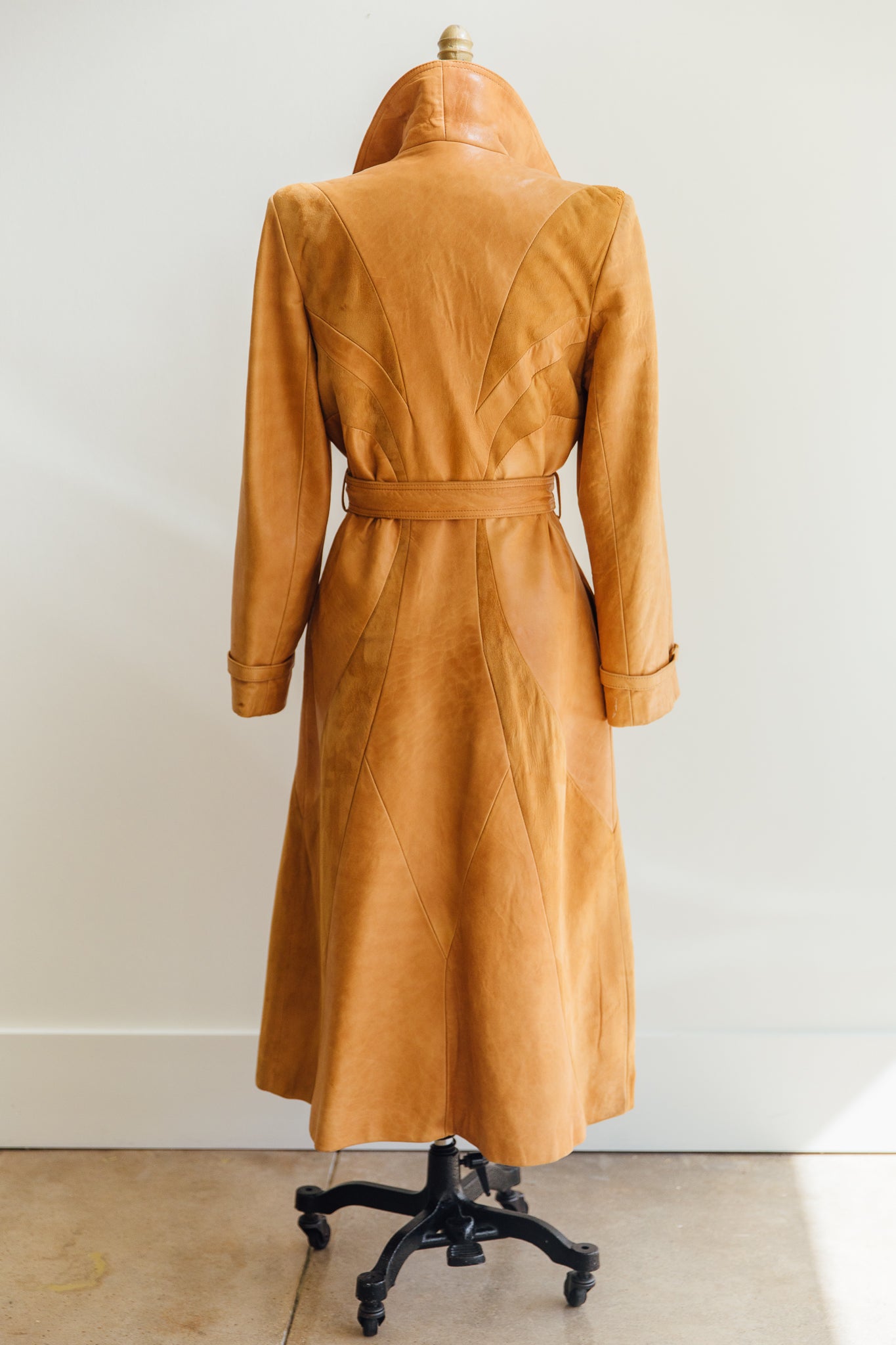 Country Pacer Brown Leather Coat