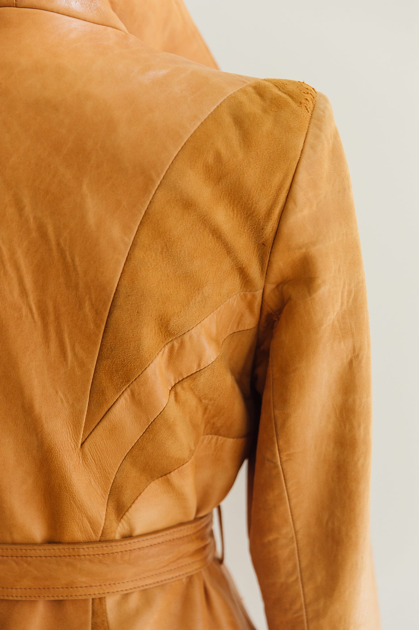 Country Pacer Brown Leather Coat