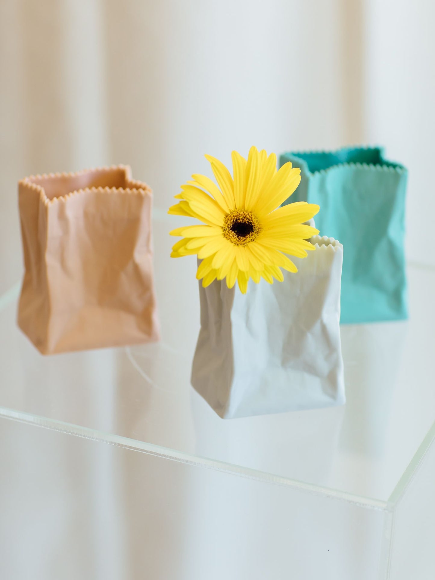 Paper Bag Vase by Tapio Wirkkala