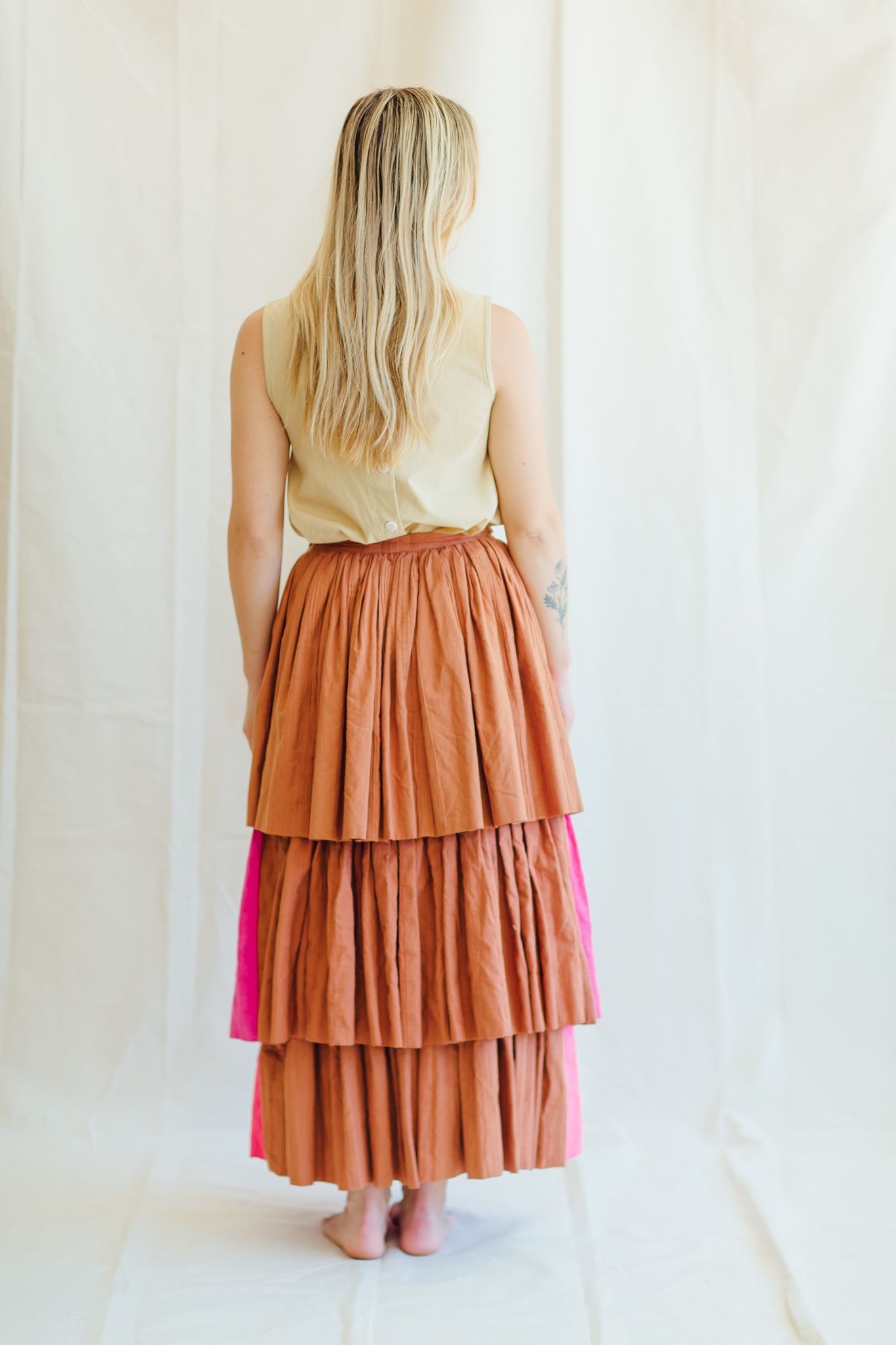 1980s Sonia Rykiel Tiered Dancing Skirt