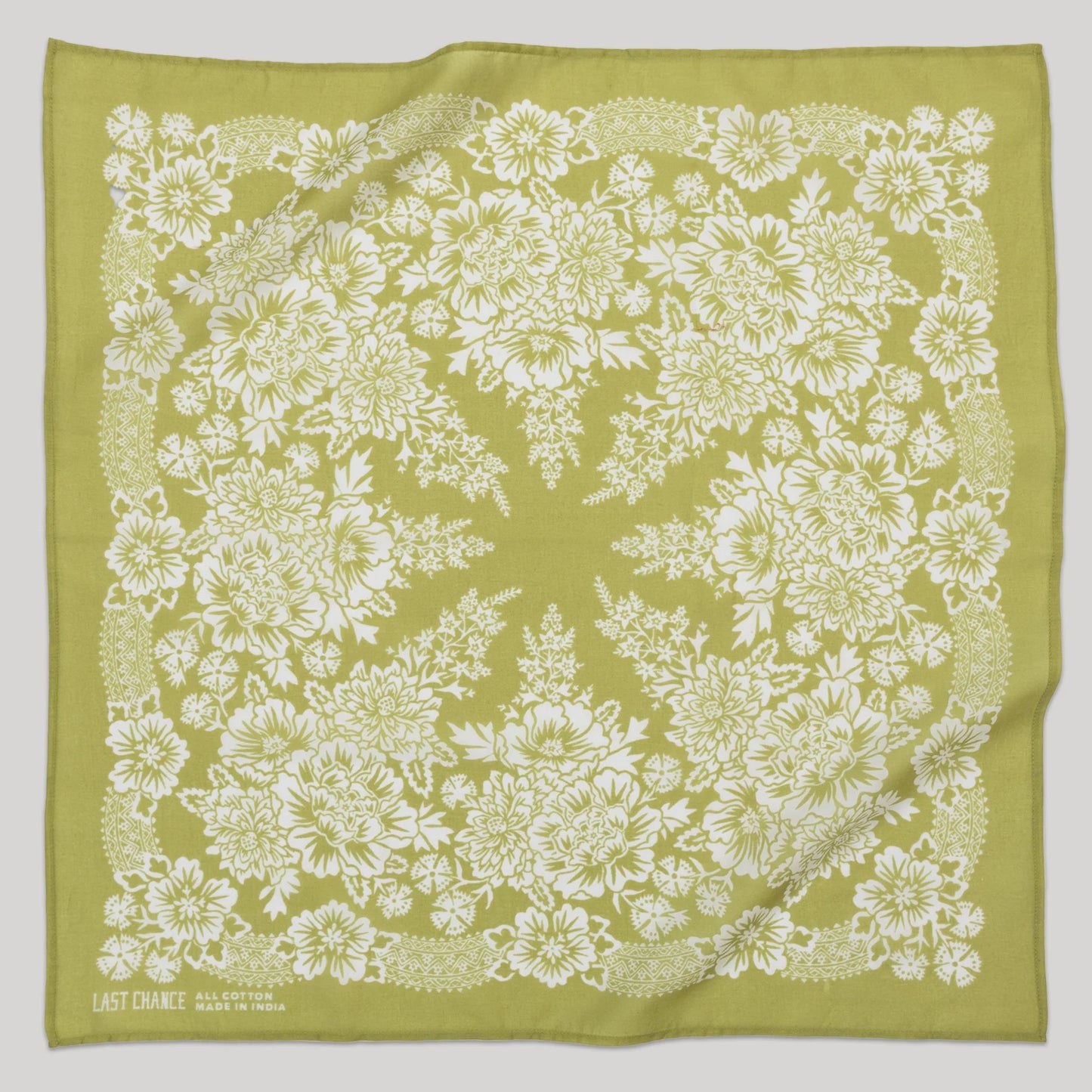 Last Chance Cotton Blossom Bandana - Sweet Pea