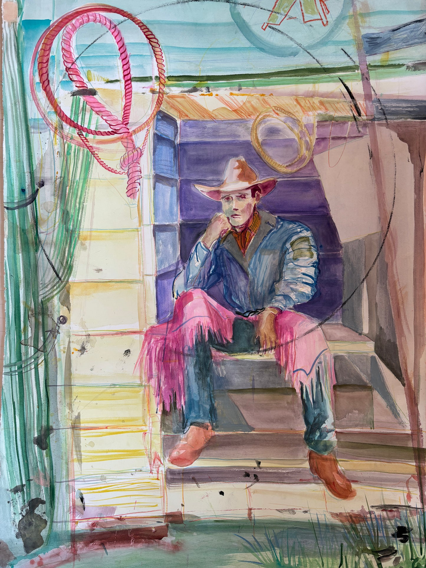Pink Chaps
