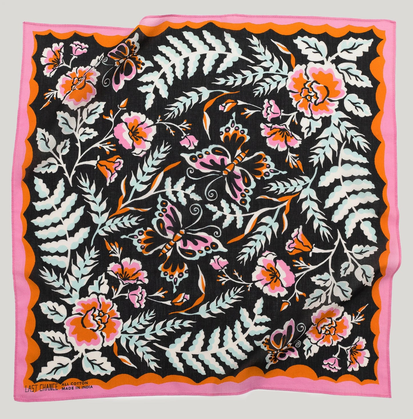 Last Chance Cotton Wildwood Bandana - Licorice