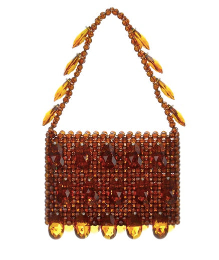 Susan Alexandra Mini Crystal Bag - Root Beer