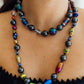 Matthew Swope Mixed Vintage Venetian Glass Beads with Hematite