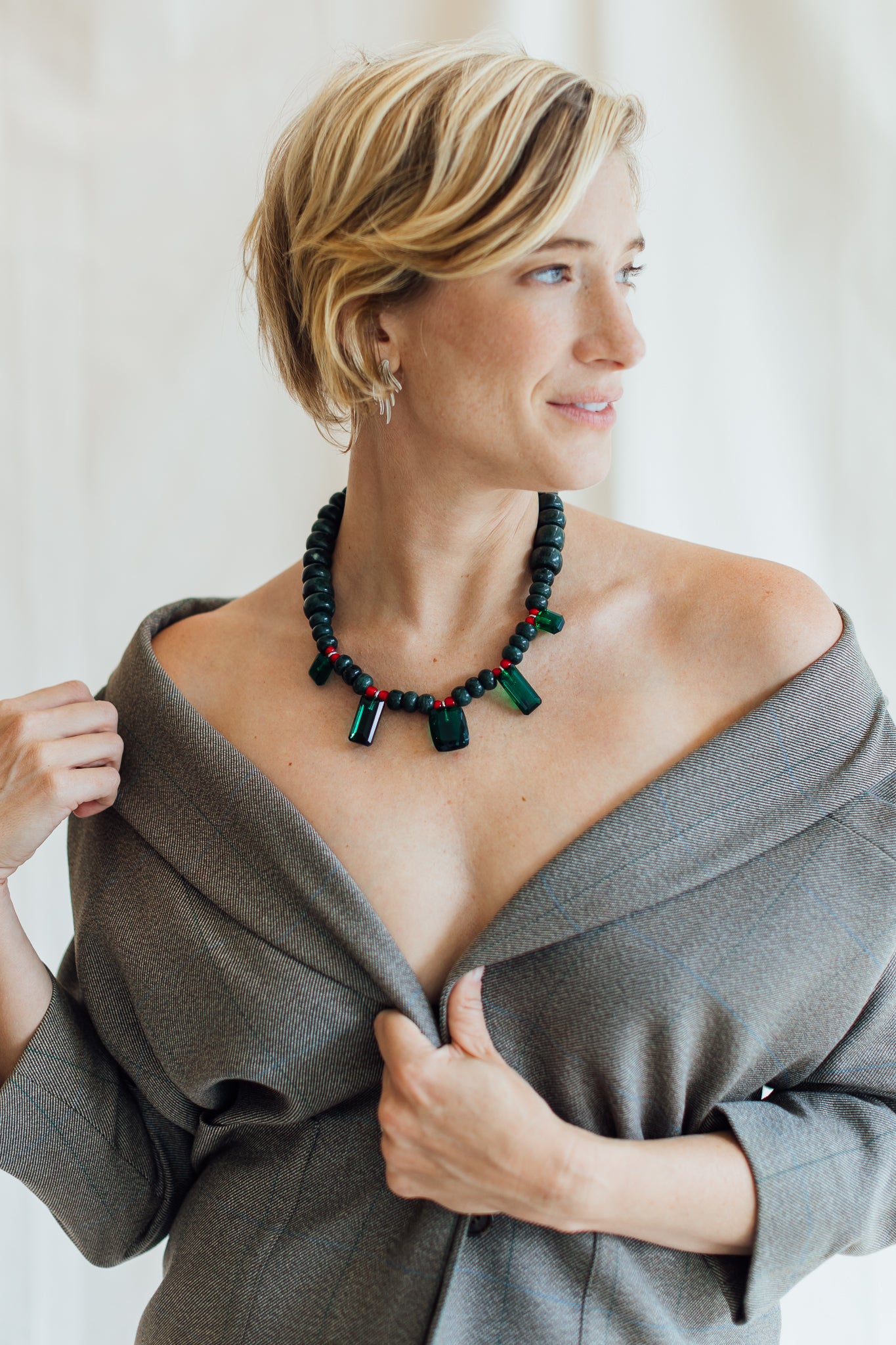 Matthew Swope Columbian Jade Necklace