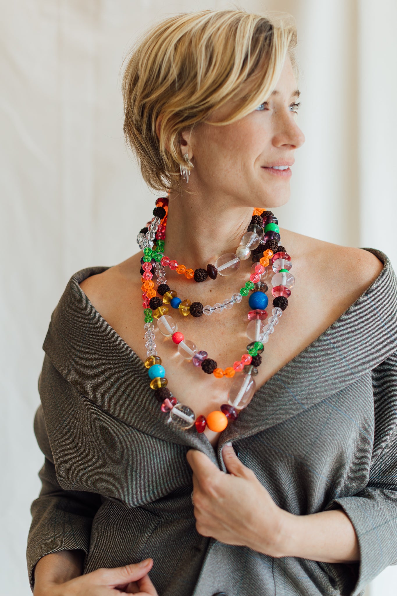 Matthew Swope Mixed Vintage Bead Necklace