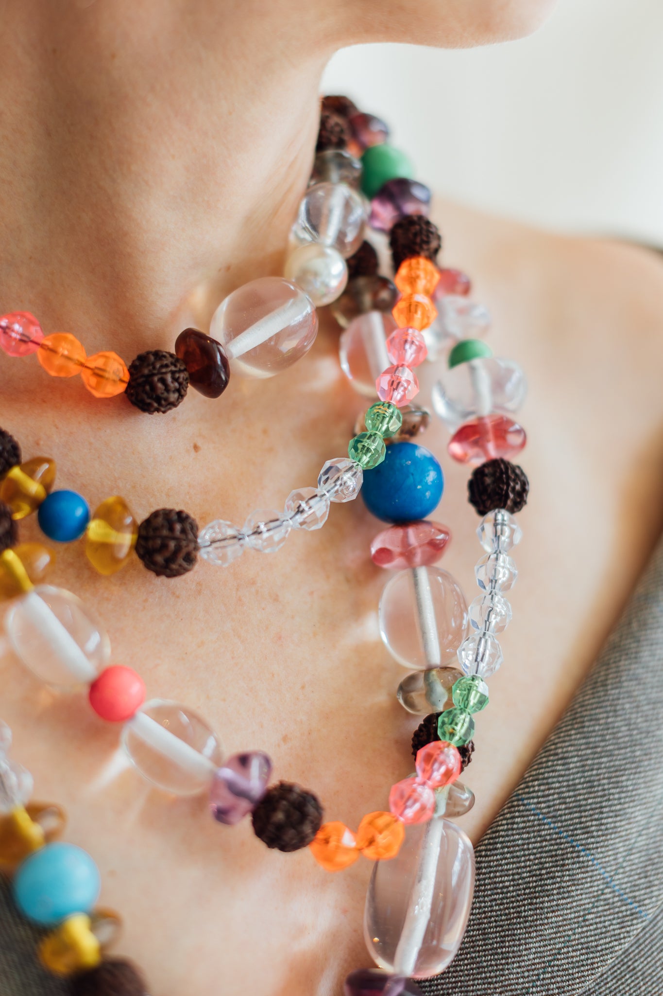 Matthew Swope Mixed Vintage Bead Necklace