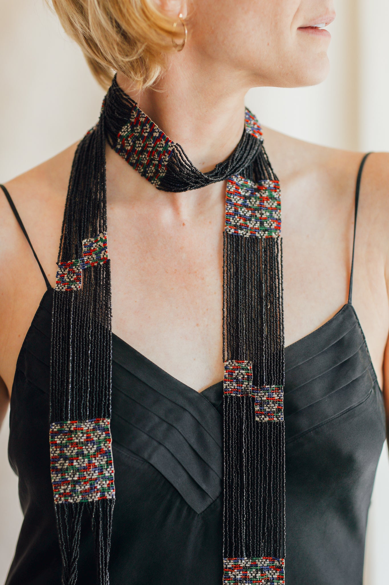 Antique Beaded Belt