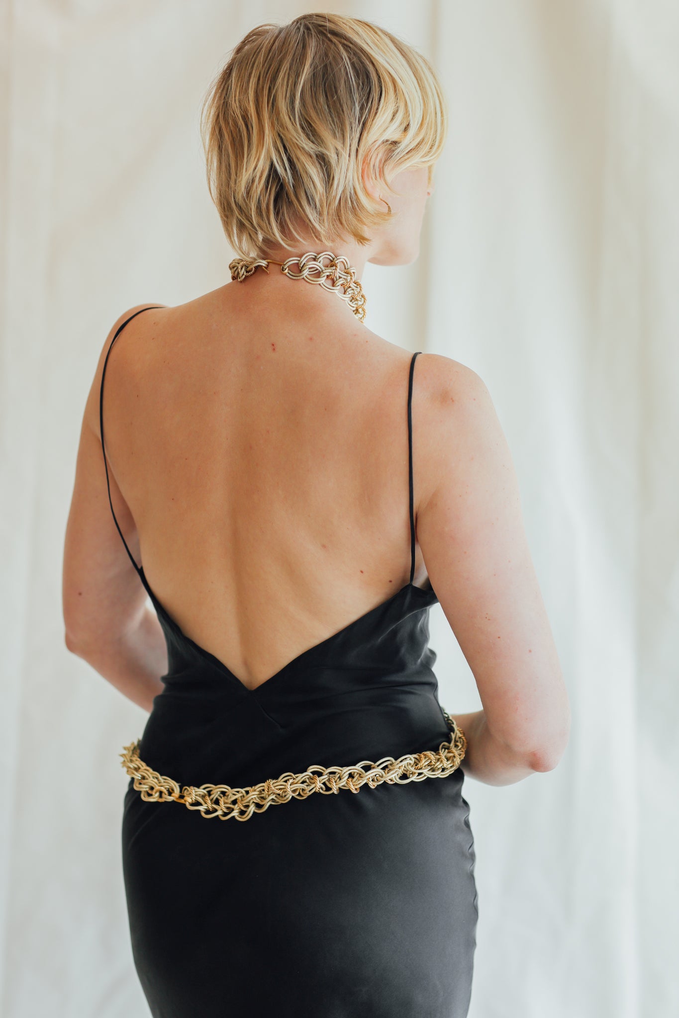 Vintage Gold Torso Chain