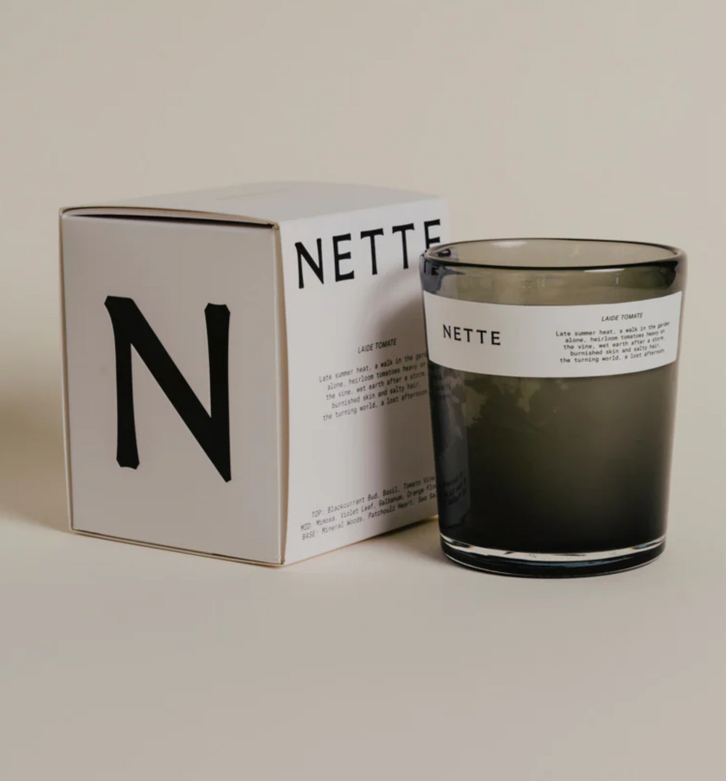 NETTE Scented Candle - Laide Tomate