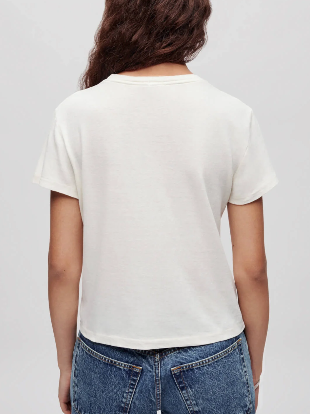 RE/DONE x Peanuts Snoopy Graphic White Tee
