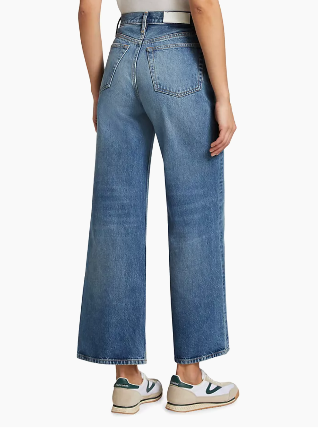 RE/DONE Denim High Rise Wide Leg Speedway