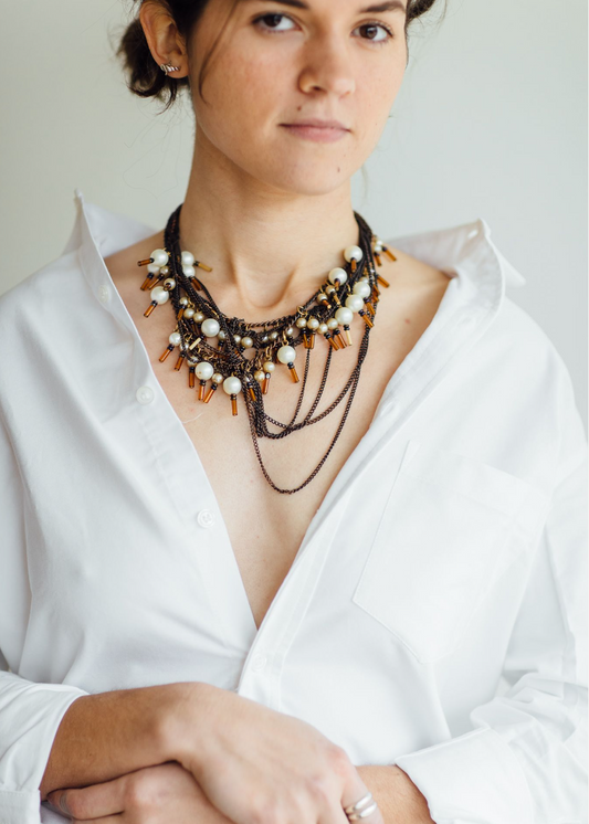 Justin Giunta Flapper Necklace