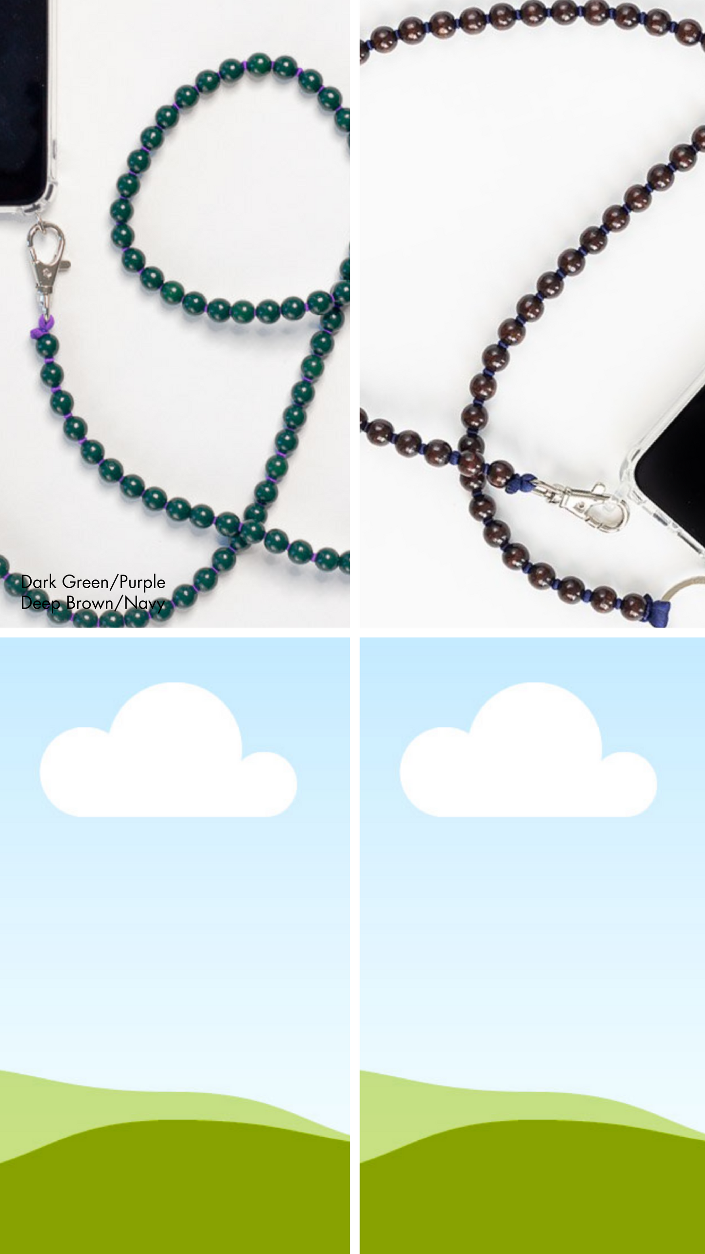 Ina.Seifart Round Beaded iPhone Chains