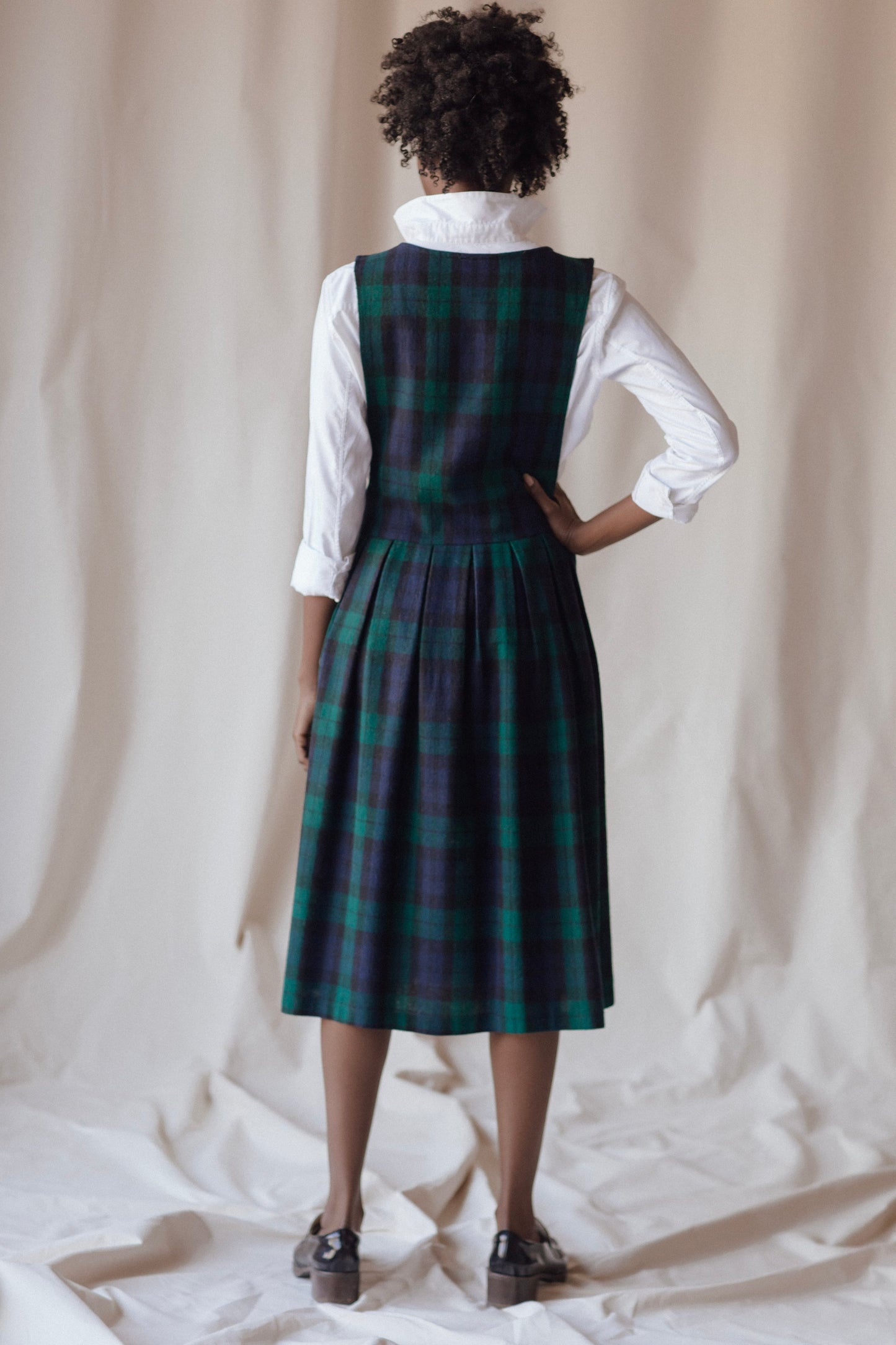 Marianne Plaid Jumper