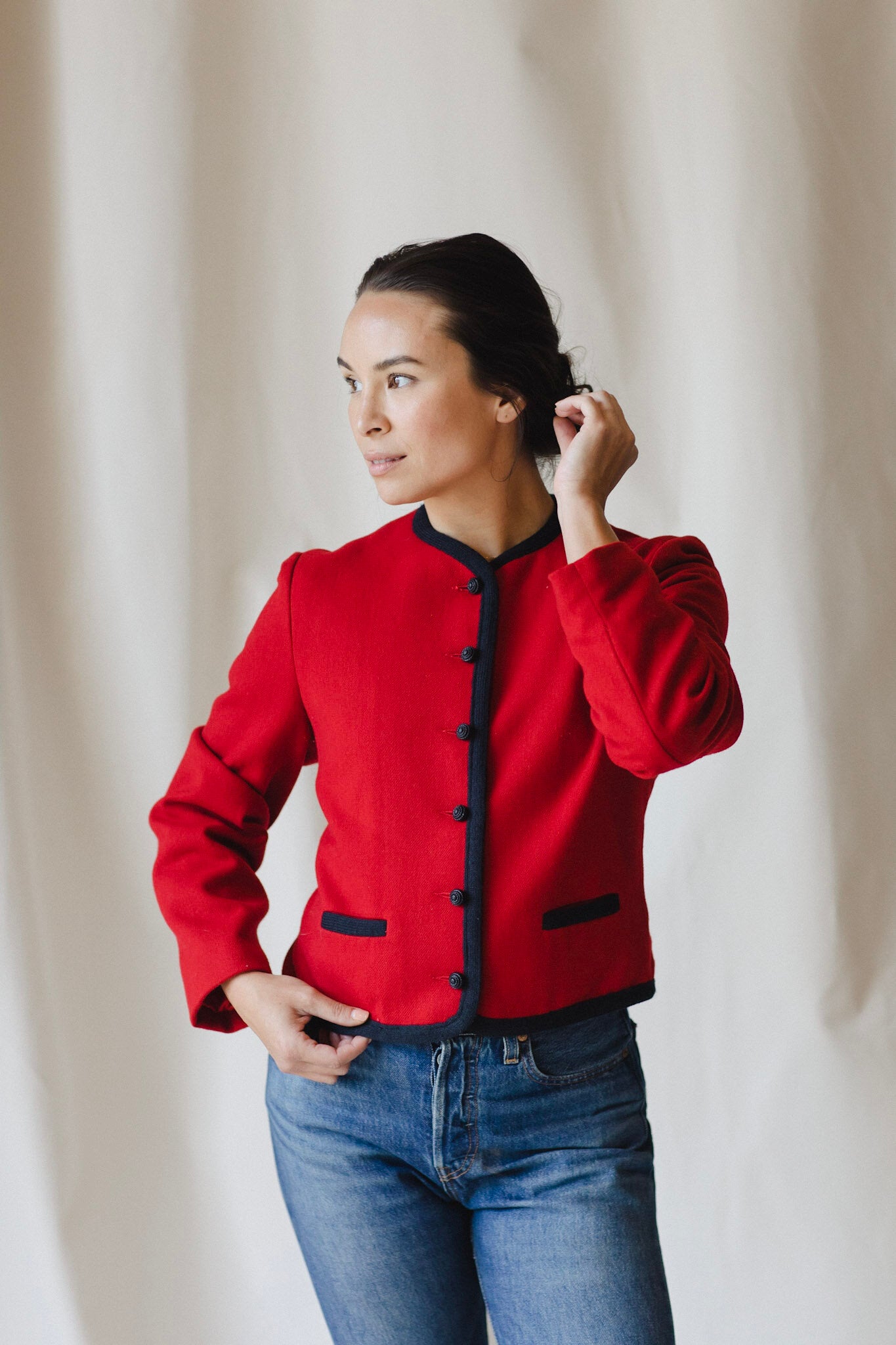 Pepito Red Blazer