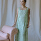 Bernetti Tea Green Lace Gown