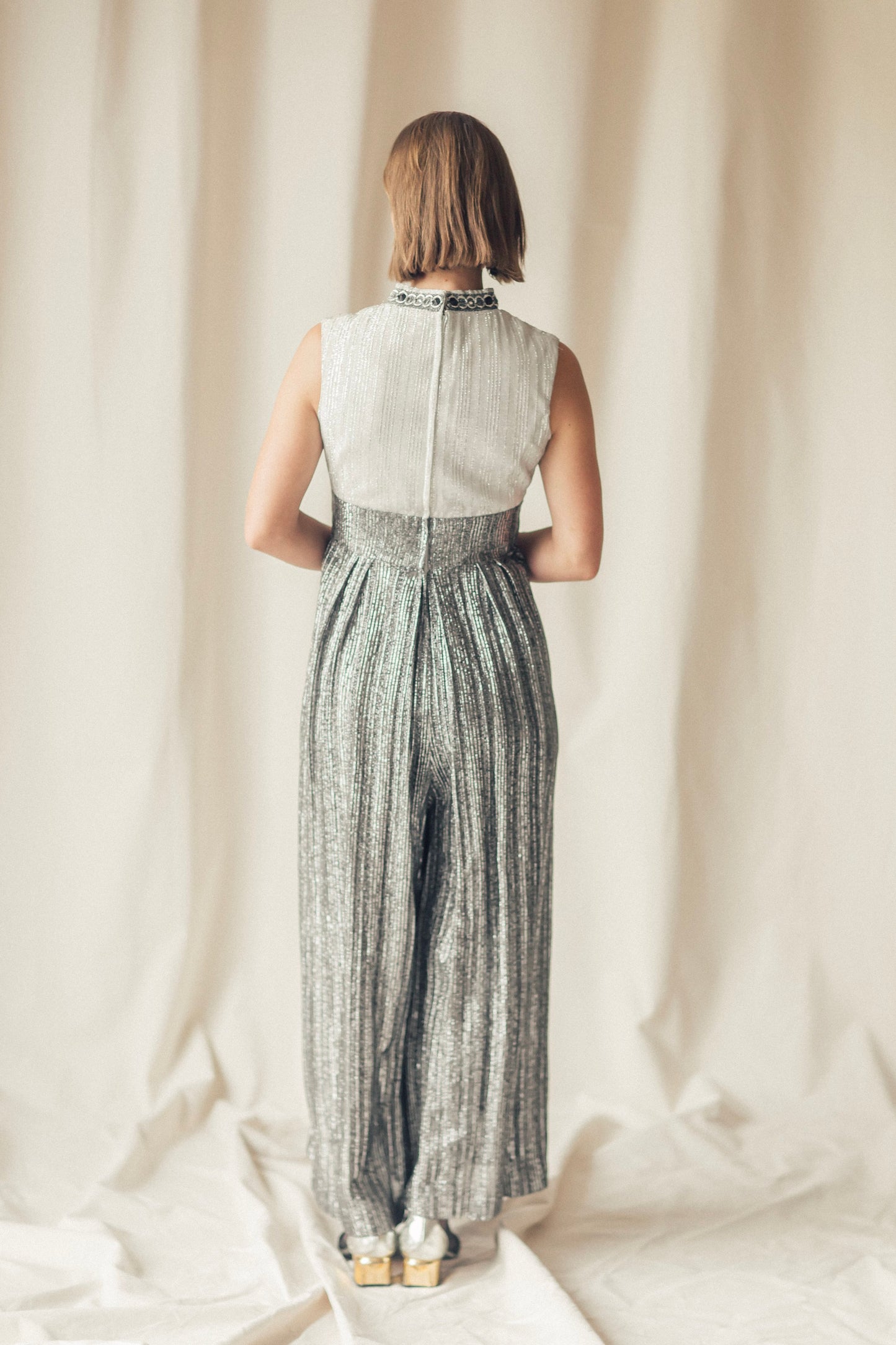 Snowqueen Metallic Jumpsuit