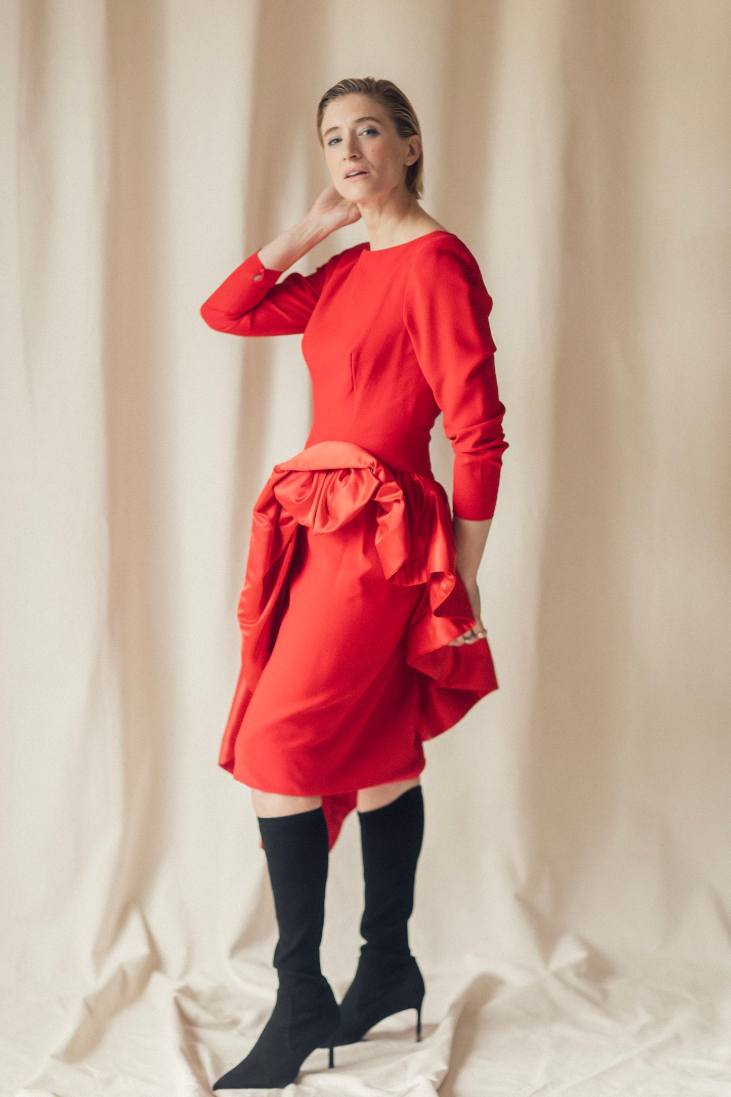 Red Red Rose Dress by Morton Myles