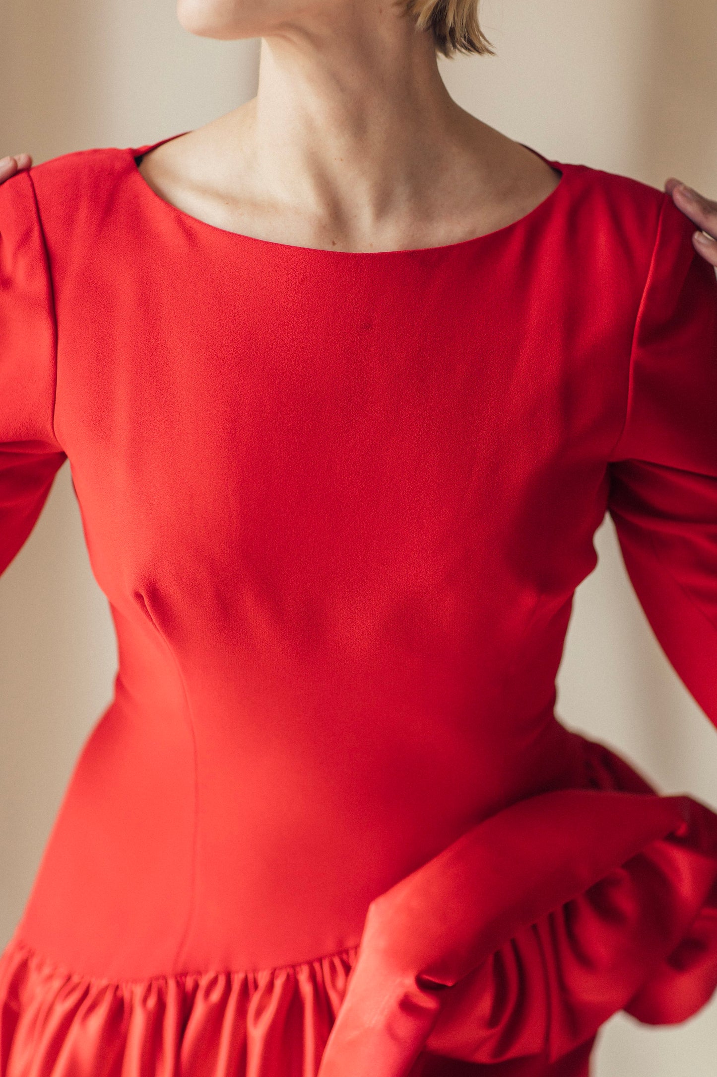 Red Red Rose Dress by Morton Myles