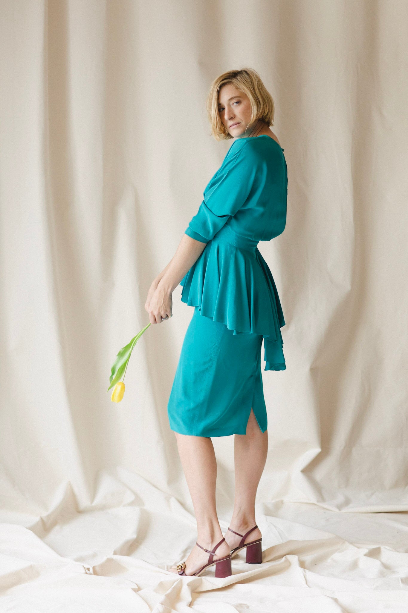 Marnie Peplum Dress