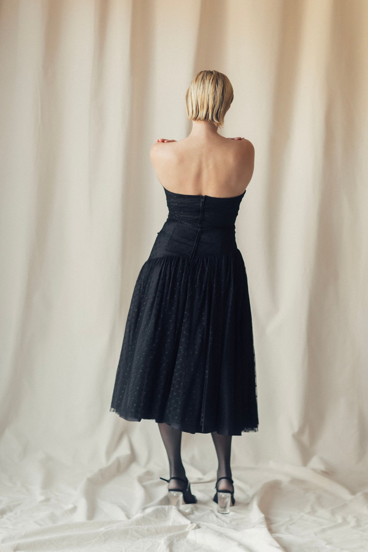 Zsa Zsa Swiss Dot Party Dress