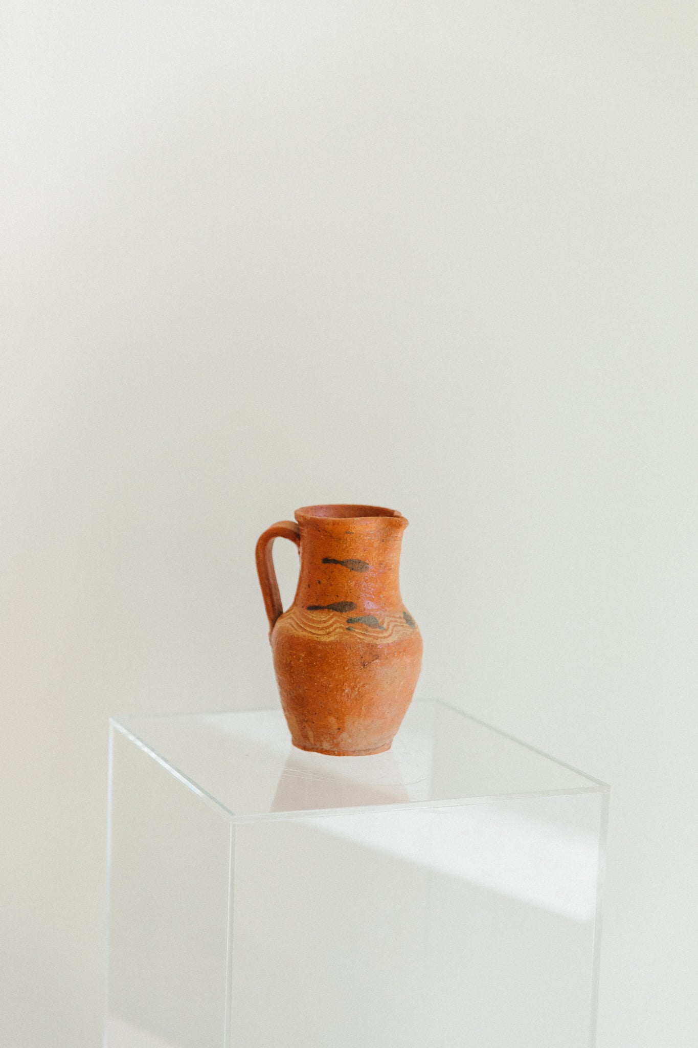 Vintage Hungarian Stoneware Pitcher No. 1