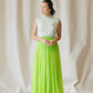 Limelight Chiffon Beaded Gown