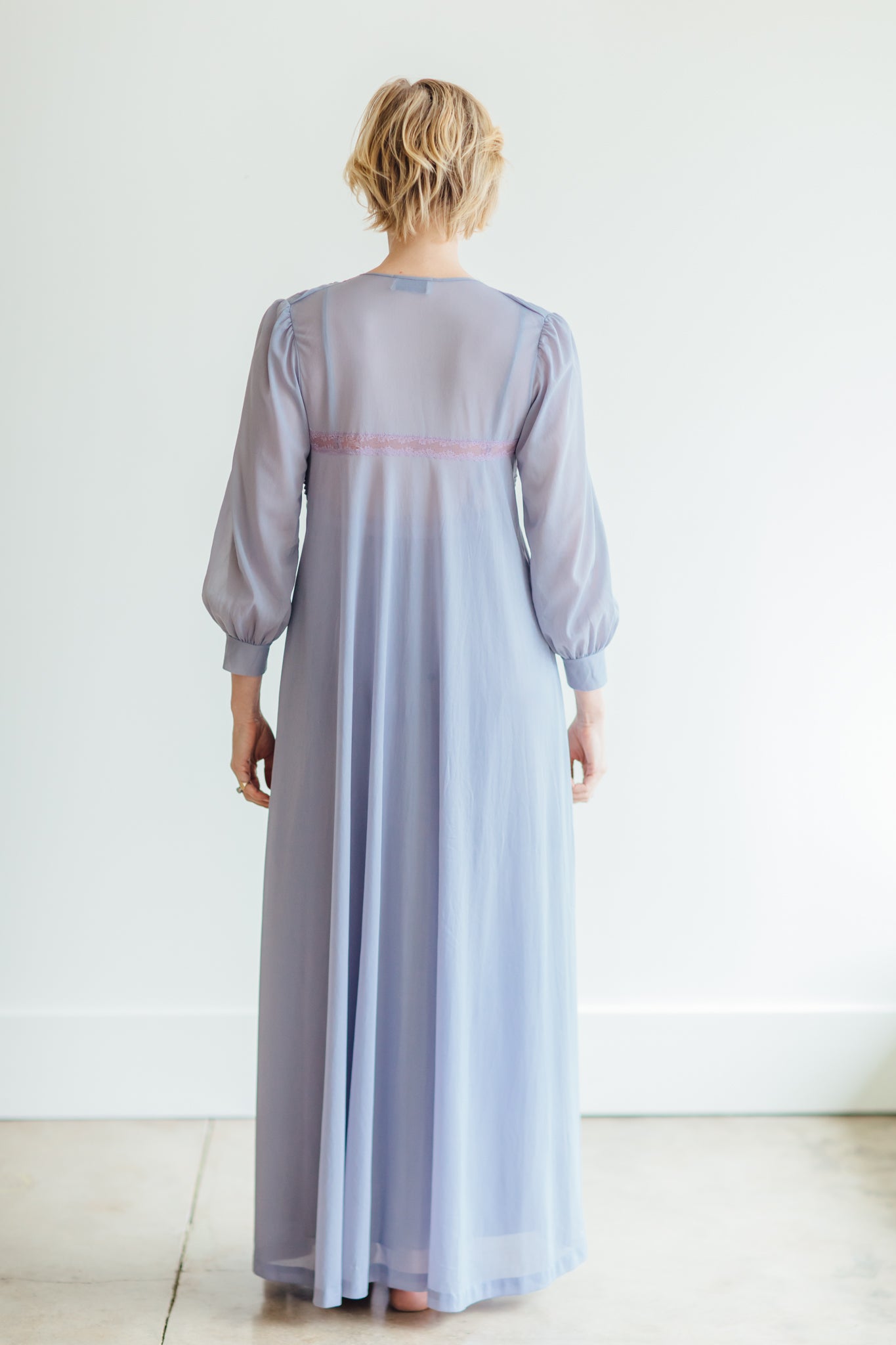 Lily of France Lavender Peignoir Set